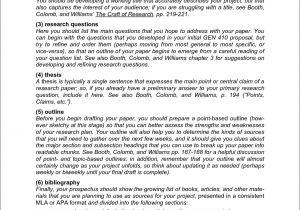 Research Prospectus Template Example Of Research Prospectus Paper