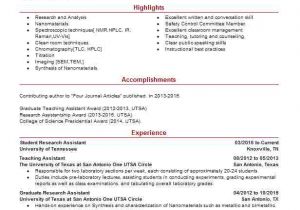 Research Student Resume Student Research assistant Resume Sample Livecareer