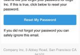 Reset Password Email Template Responsive forgot Password Reset Email Template