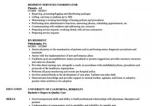 Resident Engineer Resume Director Of Resident Services Resume the Arc Morris