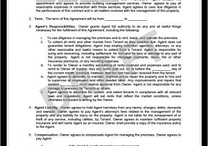Residential Property Management Contract Template Property Management Agreement Create Download A Free