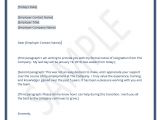 Resign Email Template Resignation Letter How to Write A Letter Of Resignation