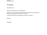 Resign Email Template Resignation Letter Samples Download Pdf Doc format
