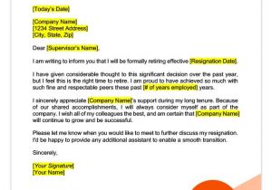 Resignation Announcement Email Template Life Specific Resignation Letters Samples Resume Genius