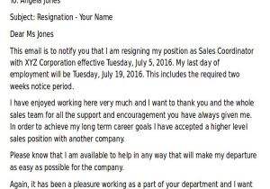 Resignation Email to Manager Templates 42 Sample Resignation Letter Template Free Premium