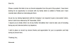 Resignation Email to Manager Templates formal Resignation Letter 16 Download Free Documents In