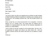 Resignation Email to Manager Templates Sample Resignation Letter Example 10 Free Documents