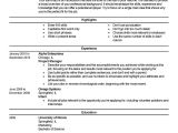 Resmue Templates Entry Level Resume Templates to Impress Any Employer