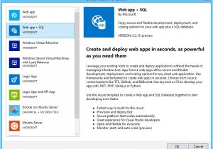 Resource Directory Template Azure Resource Group for Visual Studio Blog Microsoft