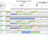 Resource Mapping Template Agile Resource Plan Template Visio