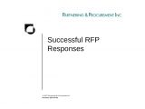 Respond to Rfp Template Successful Rfp Responses