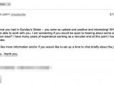 Response to Recruiter Email Template 6 Tips for Sending Cold Recruiting Emails to Your Candidates