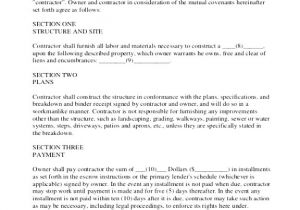 Responsibility Contract Template 10 Responsibility Contract Template Vauir Templatesz234