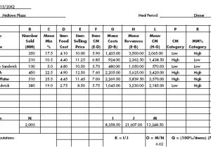 Restaurant Bookkeeping Templates Bookkeeping Excel Template Bookkeeping Spreadsheet