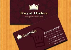 Restaurant Business Cards Templates Free Free Printable Business Cards for Restaurant Image