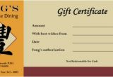 Restaurant Gift Certificate Template Free Download 20 Restaurant Gift Certificate Templates Free Sample