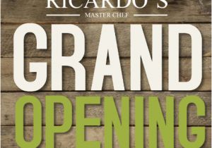 Restaurant Grand Opening Flyer Templates Free Restaurant Grand Opening Flyer Poster Template Postermywall