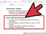 Resume Basic Knowledge Of Computer How to Prepare A Resume for A Transcriptionist 9 Steps