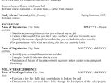 Resume Examples for Students First Job 4 5 Resume Examples High School Salescv Info