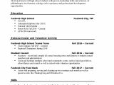 Resume Examples for Students First Job First Part Time Job Resume Sample Fastweb