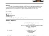 Resume Examples for Students Sample Resume format for Students Sample Resumes
