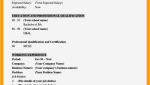 Resume Expected Salary Sample Expected Salary In Resume Resume Template Cover Letter