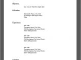 Resume Fill In the Blank Pdf Free Blank Resume Template Pdf