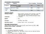 Resume for Btech Students B Tech Resume Fresher No Experience Free Download 1