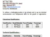 Resume for Diploma Student 43 Professional Fresher Resumes