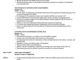 Resume for Engineering Job Construction Engineering Resume Samples Velvet Jobs