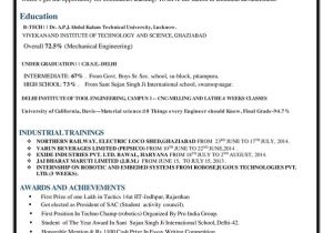 Resume for Freshers Engineers What is the Best Resume for Mechanical Engineer Fresher