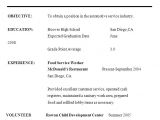 Resume for Grade 9 Student Resume Examples for Grade 9 Students Resume Examples