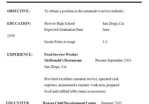 Resume for Grade 9 Student Resume Examples for Grade 9 Students Resume Examples