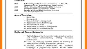 Resume for Job Interview Ms Word 6 Cv Pattern for Job theorynpractice