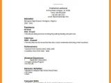 Resume for Students with No Work Experience 6 Cv Samples for Students with No Experience Pdf