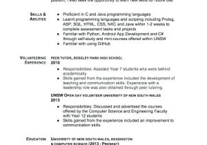Resume for Undergraduate Student Resume for Undergraduate College Student Thrifdecorblog Com