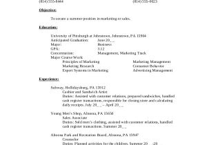 Resume for Undergraduate Student Sample Student Resume 9 Examples In Pdf Word