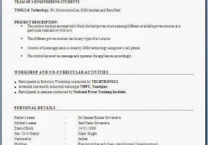 Resume format Download for Freshers Engineers Fresher Engineer Resume format Free Download