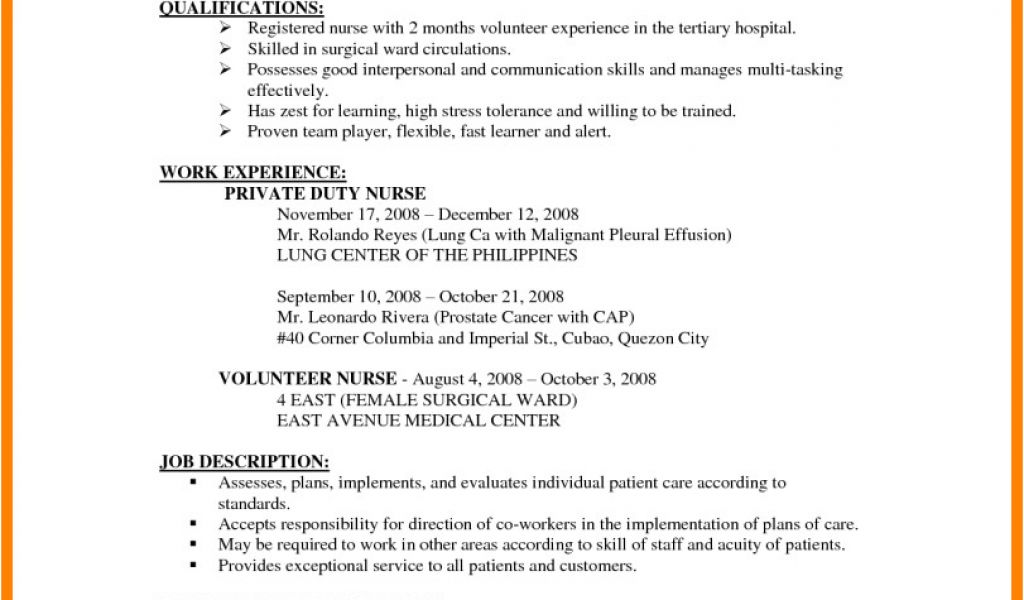 Resume format Examples for Job Application 8 Cv Sample for Job ...