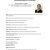 Resume format for Abroad Job International Resume format for Overseas Job This Sum