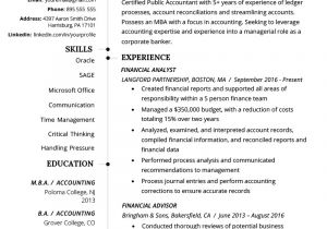 Resume format for Accountant Job Accountant Resume Sample and Tips Resume Genius