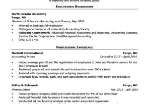 Resume format for Accountant Job Entry Level Accounting Resume Sample 4 Writing Tips Rc