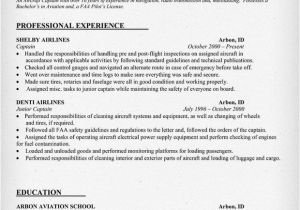 Resume format for Airlines Job Pin by Resume Companion On Resume Samples Across All