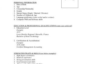 Resume format for Bank Job In Word File Resume Guideline