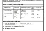 Resume format for Bsc Chemistry Freshers Resume Blog Co B Tech Chemical Fresher Resume Sample