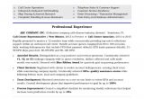 Resume format for Call Center Job Call Center Resume Sample Monster Com