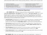 Resume format for Call Center Job Call Center Resume Sample Monster Com