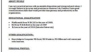 Resume format for Call Center Job Fresher Bpo Call Centre Resume Sample 1 Resume format Resume