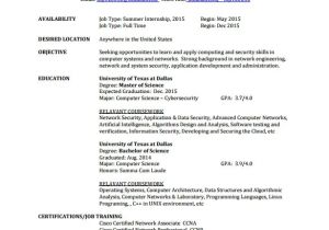 Resume format for Ccna Network Engineer Fresher Network Engineer Resume Template 9 Free Word Excel
