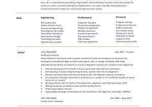 Resume format for Civil Engineer Fresher 13 Simple Fresher Resume Templates Pdf Doc Free